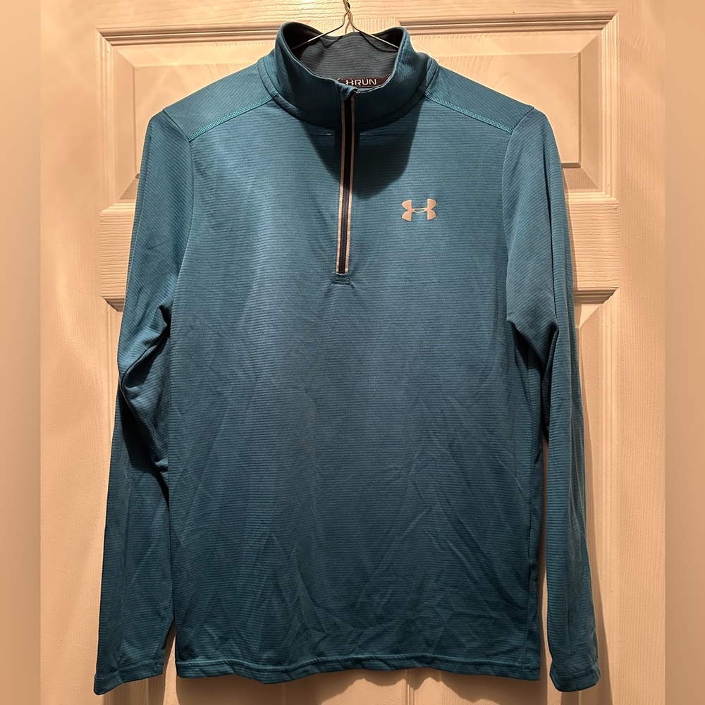 Under Armour Teal Quarter-Zip Pullover